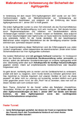 Sicherheit der Geräte